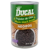 Ducal Whole Black Beans 15 oz